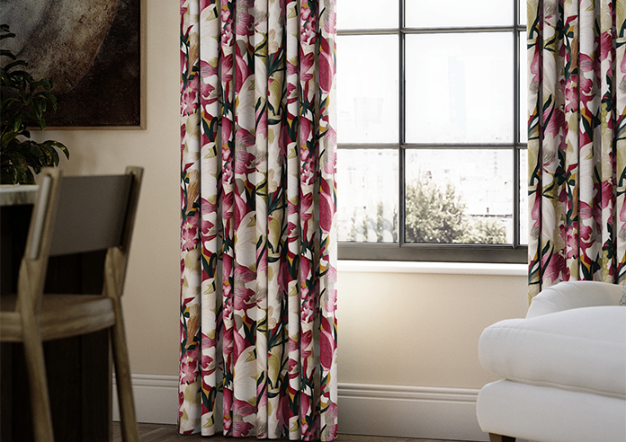 Lucy, Fuchsia - Made to Measure Curtains - Image 5
